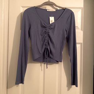 Quiet Storm Crop Top